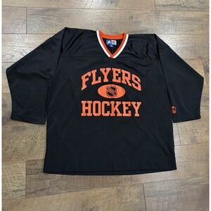 Vintage 90s Philadelphia Flyers Starter Jersey Black XL No Name NHL Hockey